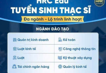 CHƯƠNG TRÌNH TUYỂN SINH THẠC SĨ